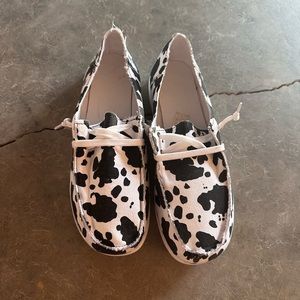 Cow Print “Hey Dudes”